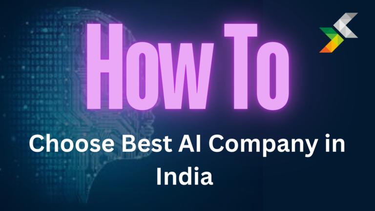 How to choose best AI company in India